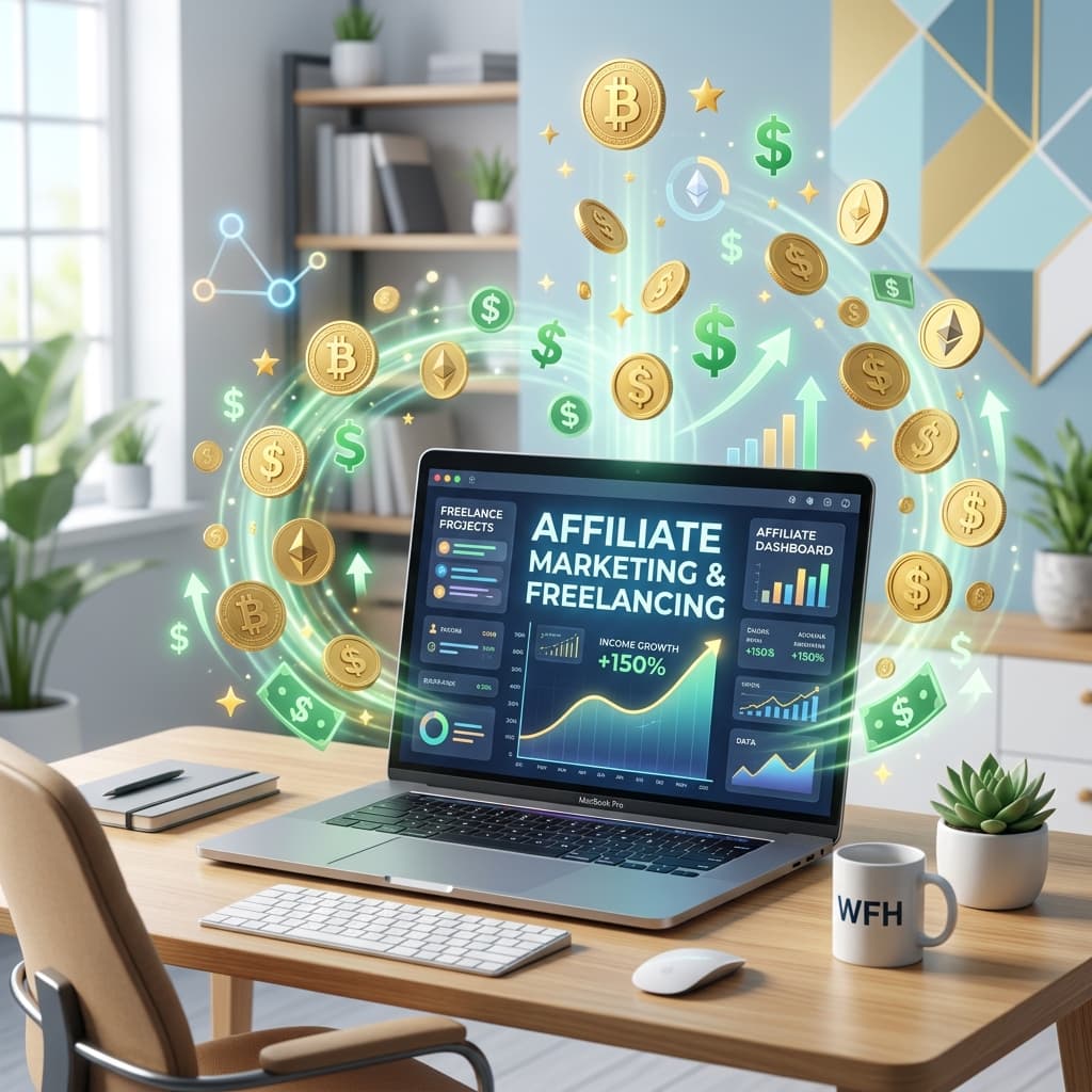 10. Affiliate Marketing & Freelancing