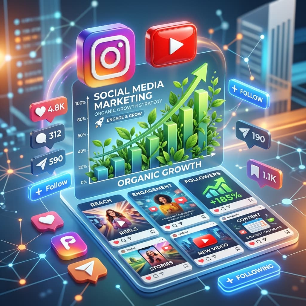 4. Social Media Marketing (Organic)